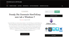 Desktop Screenshot of odinstalujspywarevirus.com